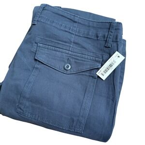 Amazon Essentials Men's Slim‎ Fit Cargo Pants Navy Blue Size 35W x 34L